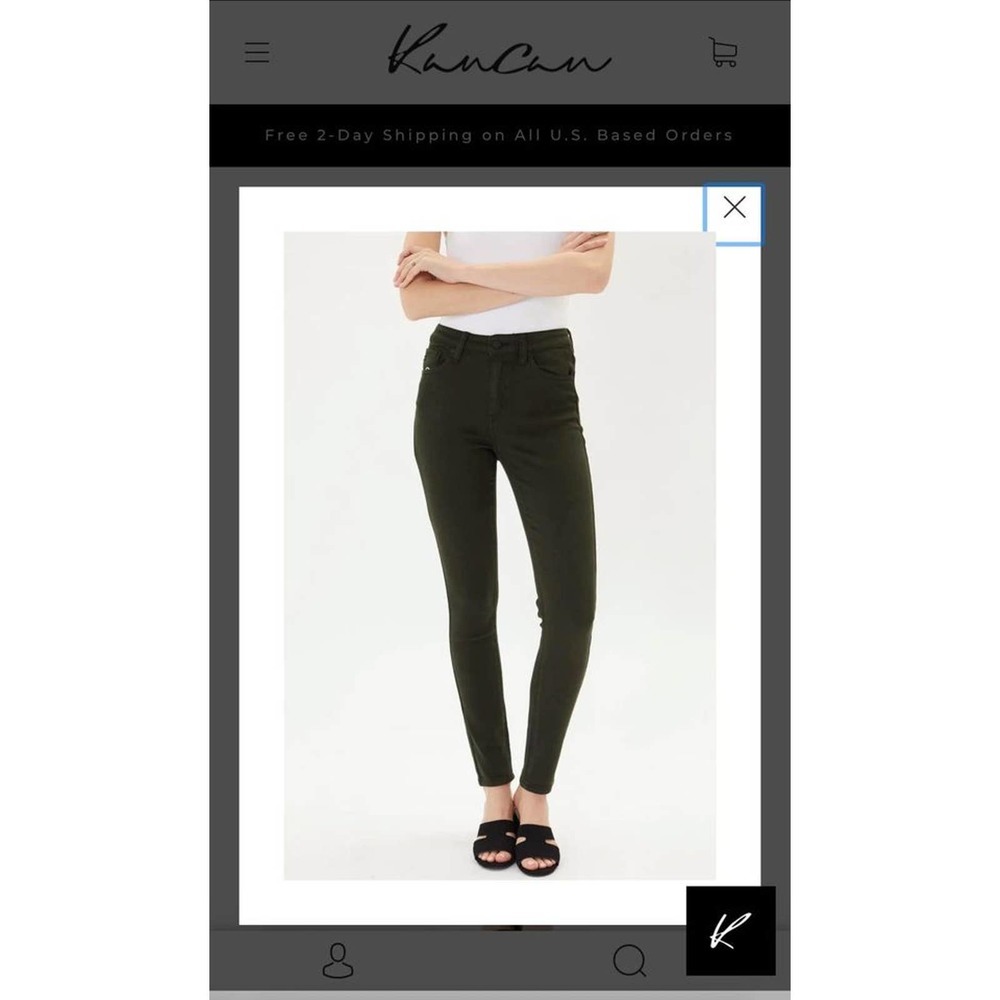 Kancan Gia High Rise Super Skinny Size 1/24